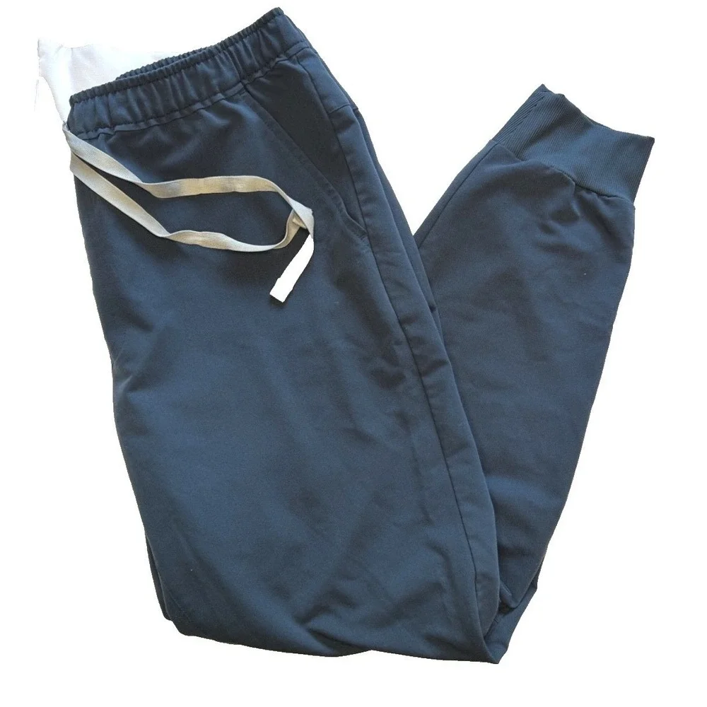 FIGS Mens Tansen‎ Dark Harbor Jogger Scrub Pant Size MS Medium Short